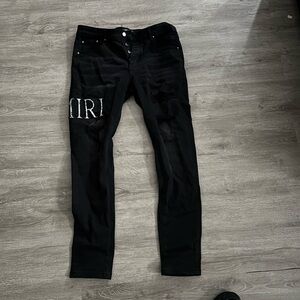AMIRI Black Skinny Men's Jeans